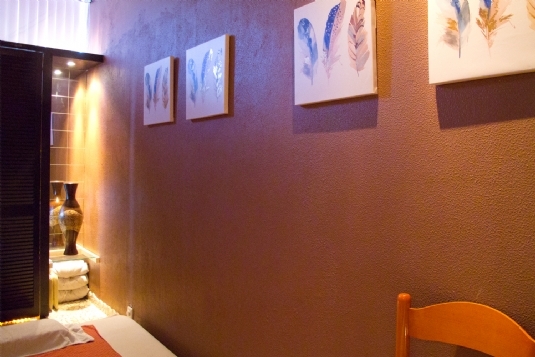 Zimmer 'Chiang Mai' Mandarin Spa Nimwegen, Niederlande. (2)