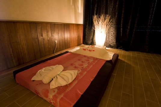Massageraum 'Lombok' Mandarin Spa Uden, Niederlande. (3)